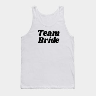 Team bride Tank Top